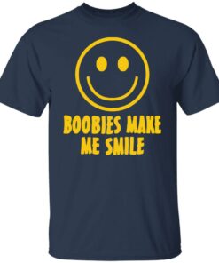 Boobies make me smile shirt Shirt Sweatshirt Long Sleeve Hoodie Tank Mug 5