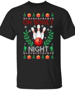 Bowling – Oh Bowly Night Christmas Sweater Shirt Sweatshirt Long Sleeve Hoodie Tank Mug