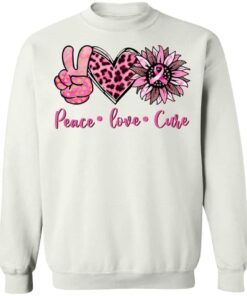 Breast cancer peace love cure shirt Shirt Sweatshirt Long Sleeve Hoodie Tank Mug 3 Breast cancer peace love cure shirt Shirt Sweatshirt Long Sleeve Hoodie Tank Mug 4