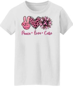 Breast cancer peace love cure shirt Shirt Sweatshirt Long Sleeve Hoodie Tank Mug 5 Breast cancer peace love cure shirt Shirt Sweatshirt Long Sleeve Hoodie Tank Mug 6