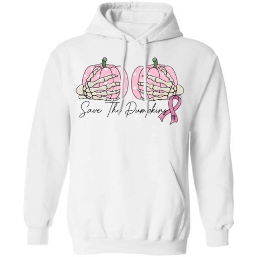 Breast cancer save the pumpkins shirt Shirt Sweatshirt Long Sleeve Hoodie Tank Mug