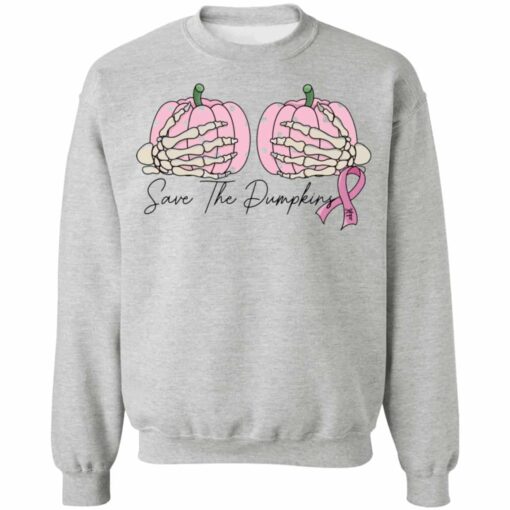 Breast cancer save the pumpkins shirt Shirt Sweatshirt Long Sleeve Hoodie Tank Mug