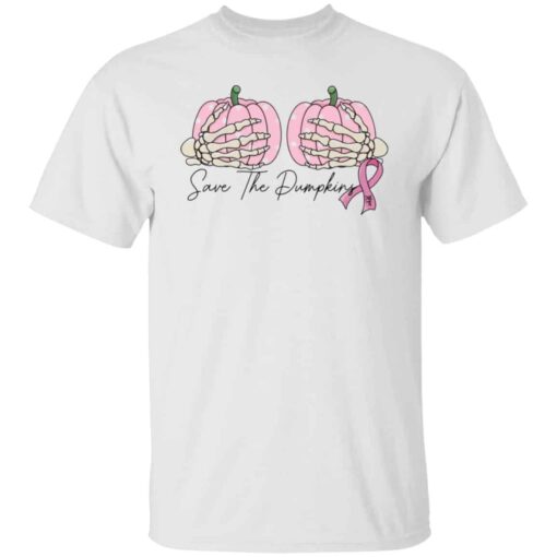 Breast cancer save the pumpkins shirt Shirt Sweatshirt Long Sleeve Hoodie Tank Mug