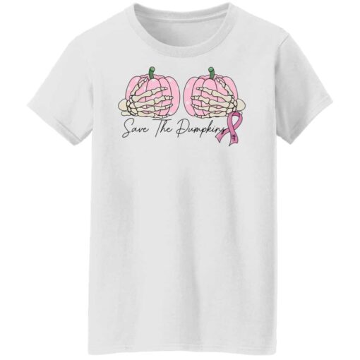 Breast cancer save the pumpkins shirt Shirt Sweatshirt Long Sleeve Hoodie Tank Mug