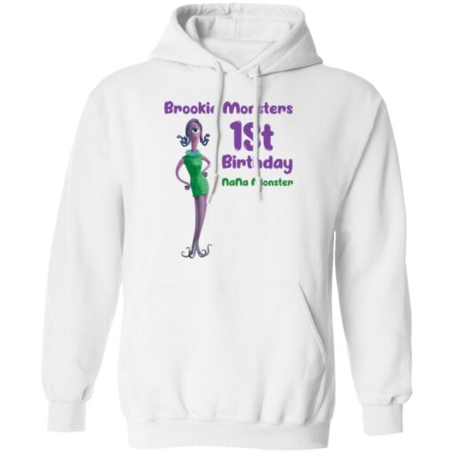 Brookie monsters 1st birthday nana monster shirt Shirt Sweatshirt Long Sleeve Hoodie Tank Mug