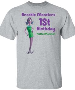 Brookie monsters 1st birthday nana monster shirt Shirt Sweatshirt Long Sleeve Hoodie Tank Mug 4 Brookie monsters 1st birthday nana monster shirt Shirt Sweatshirt Long Sleeve Hoodie Tank Mug 5