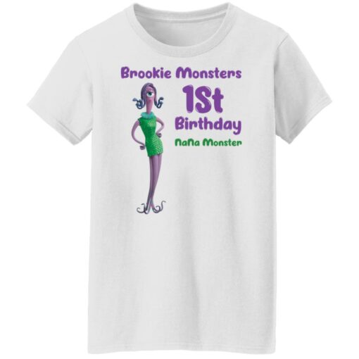 Brookie monsters 1st birthday nana monster shirt Shirt Sweatshirt Long Sleeve Hoodie Tank Mug