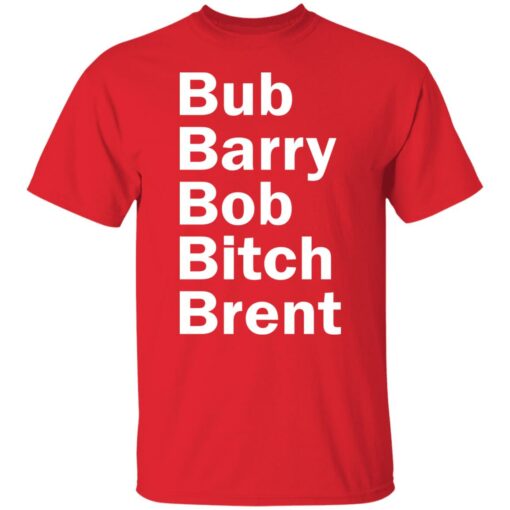 Bub Barry Bob Bitch Brent shirt Shirt Sweatshirt Long Sleeve Hoodie Tank Mug