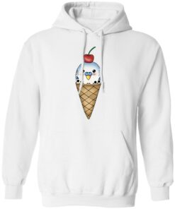 Budgie in ice cream cone shirt Shirt Sweatshirt Long Sleeve Hoodie Tank Mug 3