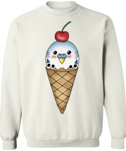 Budgie in ice cream cone shirt Shirt Sweatshirt Long Sleeve Hoodie Tank Mug 5