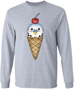 Budgie in ice cream cone shirt Shirt Sweatshirt Long Sleeve Hoodie Tank Mug 9