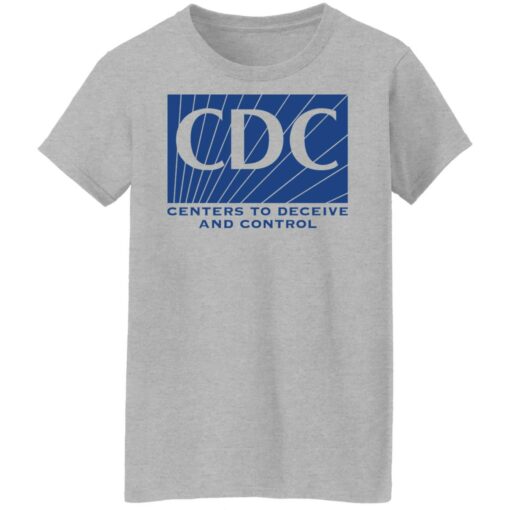 CDC centers to deceive and control shirt Shirt Sweatshirt Long Sleeve Hoodie Tank Mug