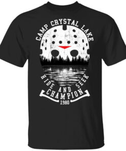 Camp Crystal Lake Hide And Seek Champion 1980 T-Shirts