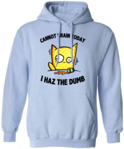 Cat Cannot Brain Today I Haz The Dumb Shirt, Hoodie, Tank Shirt Sweatshirt Long Sleeve Hoodie Tank Mug