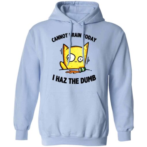 Cat Cannot Brain Today I Haz The Dumb Shirt, Hoodie, Tank Shirt Sweatshirt Long Sleeve Hoodie Tank Mug