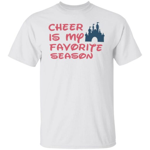 Cheer is my favorite season shirt Shirt Sweatshirt Long Sleeve Hoodie Tank Mug