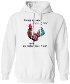 Chicken i may look calm but in my head shirt Shirt Sweatshirt Long Sleeve Hoodie Tank Mug