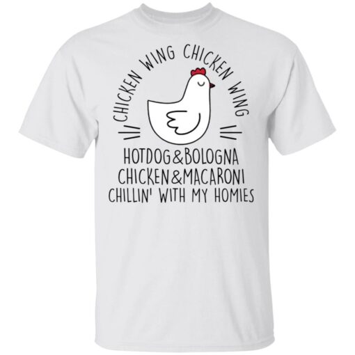 Chicken wing chicken wing hotdog and bologna shirt Shirt Sweatshirt Long Sleeve Hoodie Tank Mug