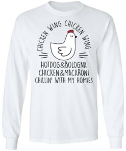 Chicken wing chicken wing hotdog and bologna shirt Shirt Sweatshirt Long Sleeve Hoodie Tank Mug