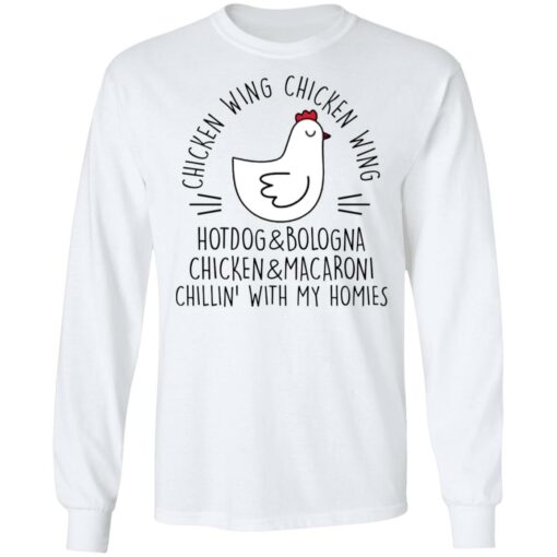 Chicken wing chicken wing hotdog and bologna shirt Shirt Sweatshirt Long Sleeve Hoodie Tank Mug