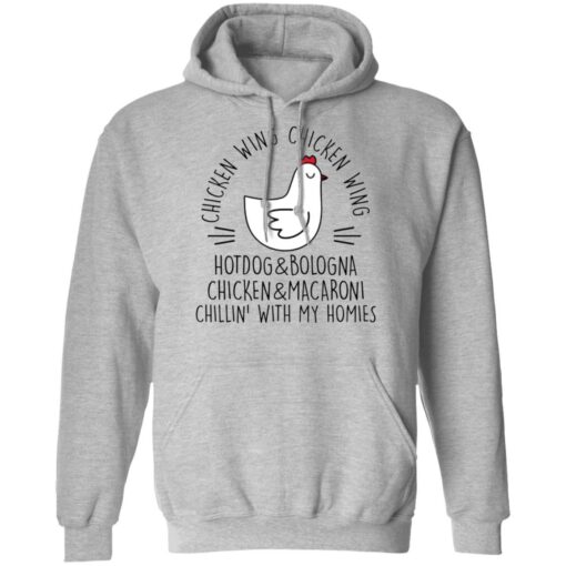 Chicken wing chicken wing hotdog and bologna shirt Shirt Sweatshirt Long Sleeve Hoodie Tank Mug