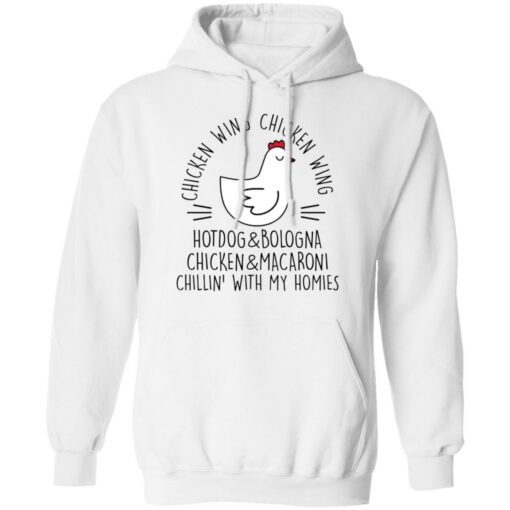 Chicken wing chicken wing hotdog and bologna shirt Shirt Sweatshirt Long Sleeve Hoodie Tank Mug