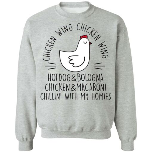 Chicken wing chicken wing hotdog and bologna shirt Shirt Sweatshirt Long Sleeve Hoodie Tank Mug