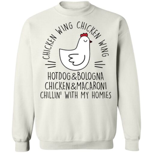 Chicken wing chicken wing hotdog and bologna shirt Shirt Sweatshirt Long Sleeve Hoodie Tank Mug