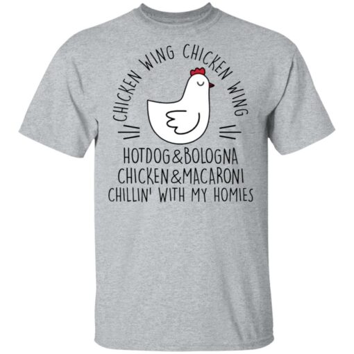 Chicken wing chicken wing hotdog and bologna shirt Shirt Sweatshirt Long Sleeve Hoodie Tank Mug