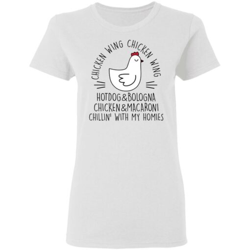 Chicken wing chicken wing hotdog and bologna shirt Shirt Sweatshirt Long Sleeve Hoodie Tank Mug