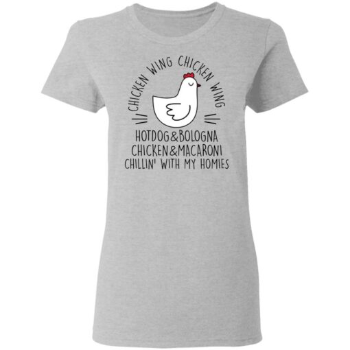 Chicken wing chicken wing hotdog and bologna shirt Shirt Sweatshirt Long Sleeve Hoodie Tank Mug