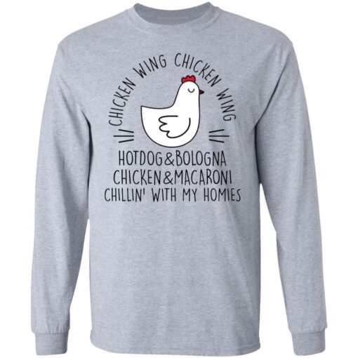 Chicken wing chicken wing hotdog and bologna shirt Shirt Sweatshirt Long Sleeve Hoodie Tank Mug