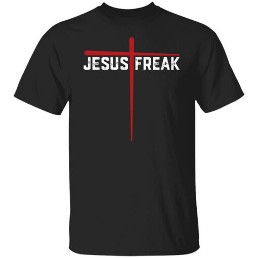 Christian Jesus Freak Red Cross Shirt Shirt Sweatshirt Long Sleeve Hoodie Tank Mug