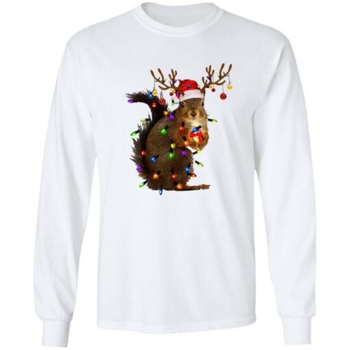 Christmas Squirrel Lights Christmas sweatshirt Shirt Sweatshirt Long Sleeve Hoodie Tank Mug