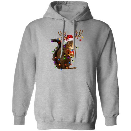 Christmas Squirrel Lights Christmas sweatshirt Shirt Sweatshirt Long Sleeve Hoodie Tank Mug