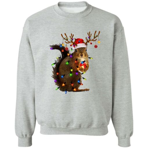 Christmas Squirrel Lights Christmas sweatshirt Shirt Sweatshirt Long Sleeve Hoodie Tank Mug