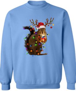 Christmas Squirrel Lights Christmas sweatshirt Shirt Sweatshirt Long Sleeve Hoodie Tank Mug 6