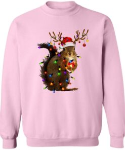 Christmas Squirrel Lights Christmas sweatshirt Shirt Sweatshirt Long Sleeve Hoodie Tank Mug 7
