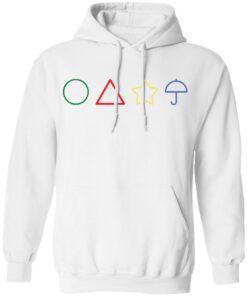 Circle Triangle Star Umbrella Squid Game shirt Shirt Sweatshirt Long Sleeve Hoodie Tank Mug