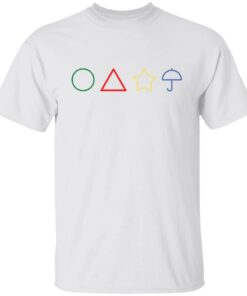 Circle Triangle Star Umbrella Squid Game shirt Shirt Sweatshirt Long Sleeve Hoodie Tank Mug 5