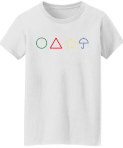 Circle Triangle Star Umbrella Squid Game shirt Shirt Sweatshirt Long Sleeve Hoodie Tank Mug 7