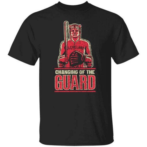 Cleveland Baseball changing of the Guard shirt Shirt Sweatshirt Long Sleeve Hoodie Tank Mug