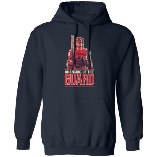 Cleveland Baseball changing of the Guard shirt Shirt Sweatshirt Long Sleeve Hoodie Tank Mug