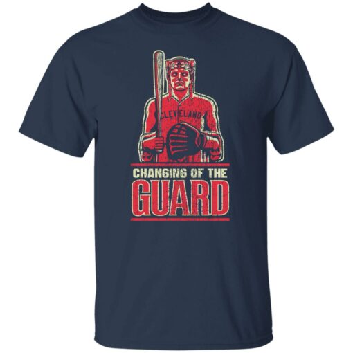 Cleveland Baseball changing of the Guard shirt Shirt Sweatshirt Long Sleeve Hoodie Tank Mug