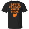 Cleveland i survived the 635 day winless streak shirt Shirt Sweatshirt Long Sleeve Hoodie Tank Mug