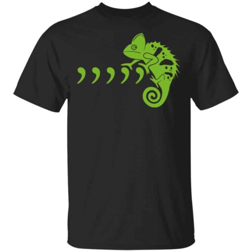 Comma Chameleon Shirt, Hoodie, Tank Shirt Sweatshirt Long Sleeve Hoodie Tank Mug