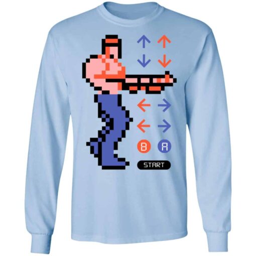 Contra Konami Code Shirt, Hoodie, Tank Shirt Sweatshirt Long Sleeve Hoodie Tank Mug