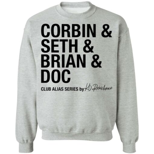 Corbin and seth and brian and doc club alias series shirt Shirt Sweatshirt Long Sleeve Hoodie Tank Mug