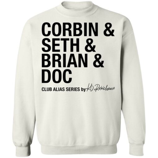 Corbin and seth and brian and doc club alias series shirt Shirt Sweatshirt Long Sleeve Hoodie Tank Mug