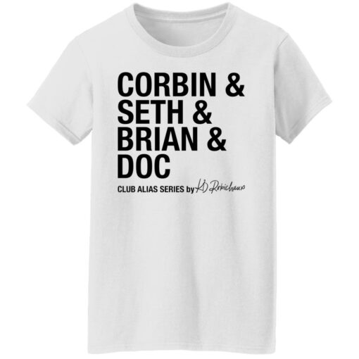 Corbin and seth and brian and doc club alias series shirt Shirt Sweatshirt Long Sleeve Hoodie Tank Mug